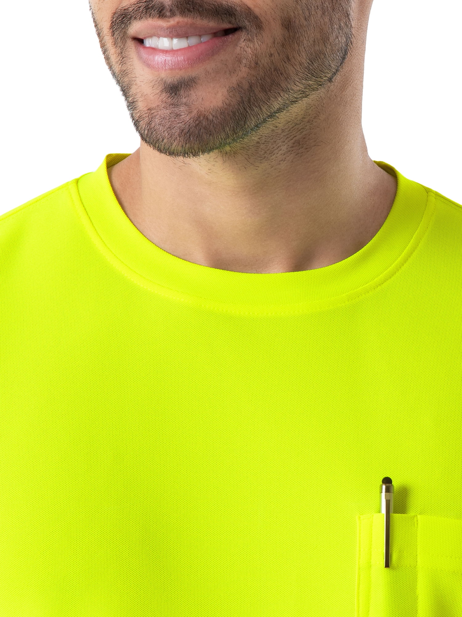 Wrangler Workwear Men's Short Sleeve Performance Tee 2-Pack Bundle