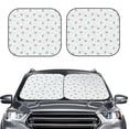thumbnail image 2 of Wukai Strawberry Car Front Windshield Sun Shade,Sun Visor Shield Block Automotive Interior Protector Blocks UV Rays-Small, 2 of 6