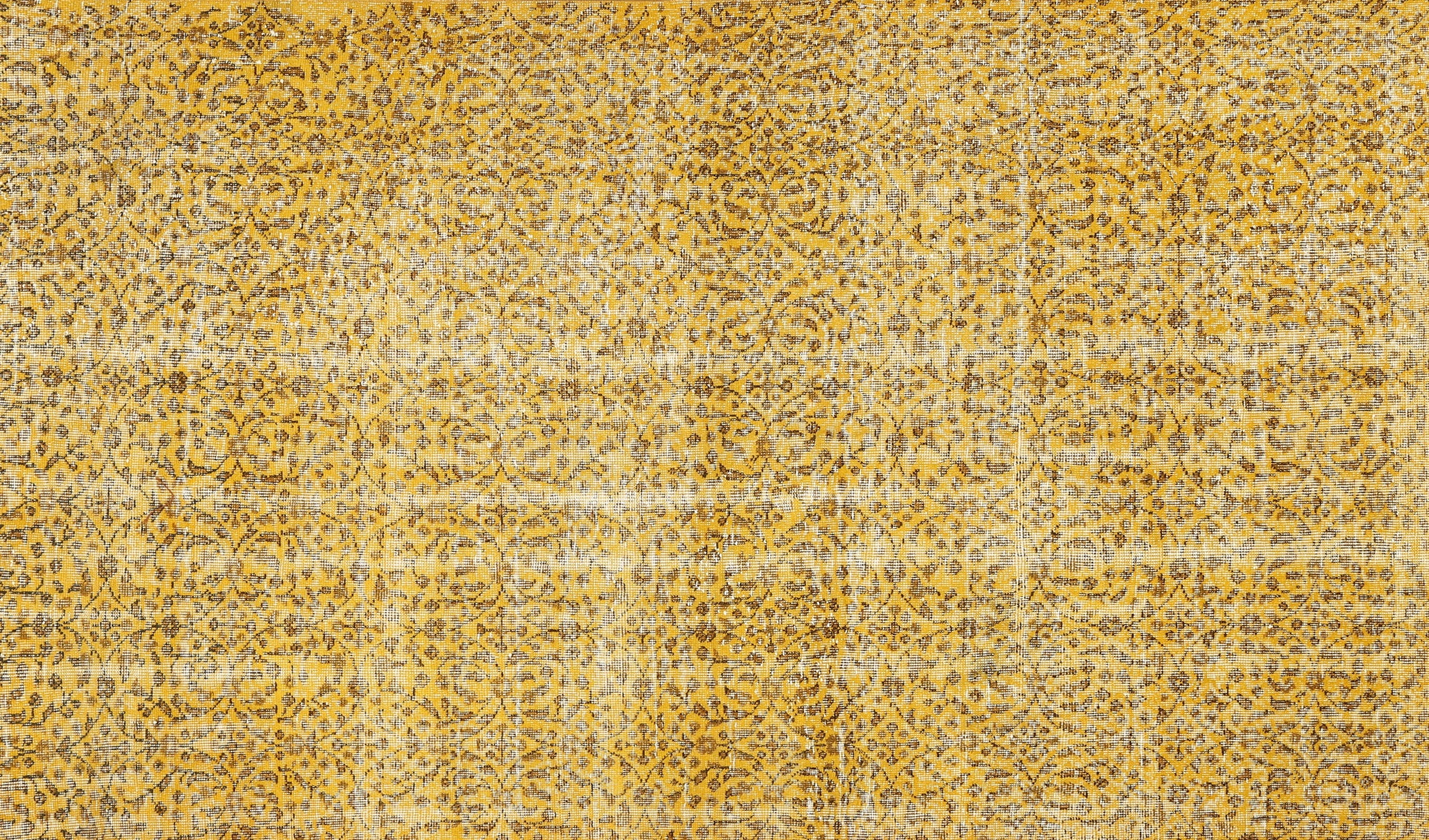 Ahgly Company Indoor Rectangle Contemporary Chrome Gold Yellow Abstract