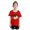 Red, variant on Little Girls Short Sleeve Shirts Summer Tops Cute Print Graphic Round Neck Casual T Shirt Top Size 5-6T ,Black
