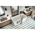 thumbnail image 5 of Delta T4746-SS-PR-FL Trillian Floor Mounted Tub Filler - Lumicoat Stainless, 5 of 7