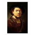 thumbnail image 2 of Posterazzi BALXIR159178 Portrait of A Man with A Gold Chain Or Self Portrait with Beard Poster Print by Rembrandt Van Rijn - 18 x 24 in., 2 of 4