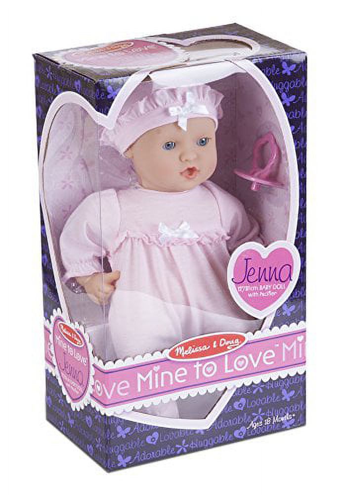 Melissa & Doug Mine to Love Jenna 12-Inch Soft Body Baby Doll With Romper and Hat - image 4 of 4