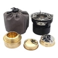 thumbnail image 3 of Estufa de Alcohol Shamjiam con bolsa de almacenamiento quemador de camping negro, 3 of 7