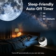 thumbnail image 5 of DAYBETTER Galaxy Projector with 360° Rotating Head & Timer, 13 HD Film Discs, USB Plug-in Ceiling Planetarium Night Light for Bedroom Kids Adults Room Decor, 5 of 8