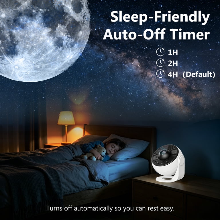 DAYBETTER Galaxy Projector 360° Rotating Head with 13 Film Discs photo 3
