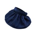 thumbnail image 2 of 2 in 1 Foldable Summer Wide Brim Sun Visor Hats Headbands for Women Kids Navy, 2 of 7