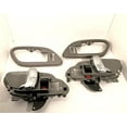 thumbnail image 2 of Left & Right Inside Door Handles & Bezels Grey/Chrome Front or Rear For Power LocksFits GM Trucks, SUV, 2 of 2