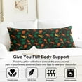 thumbnail image 3 of Cute Baby Dinosaur Body Pillow Case - 20x54 Watercolor Dino Art - Invisible Zipper Closure - Cozy & Skin-Friendly, 3 of 5