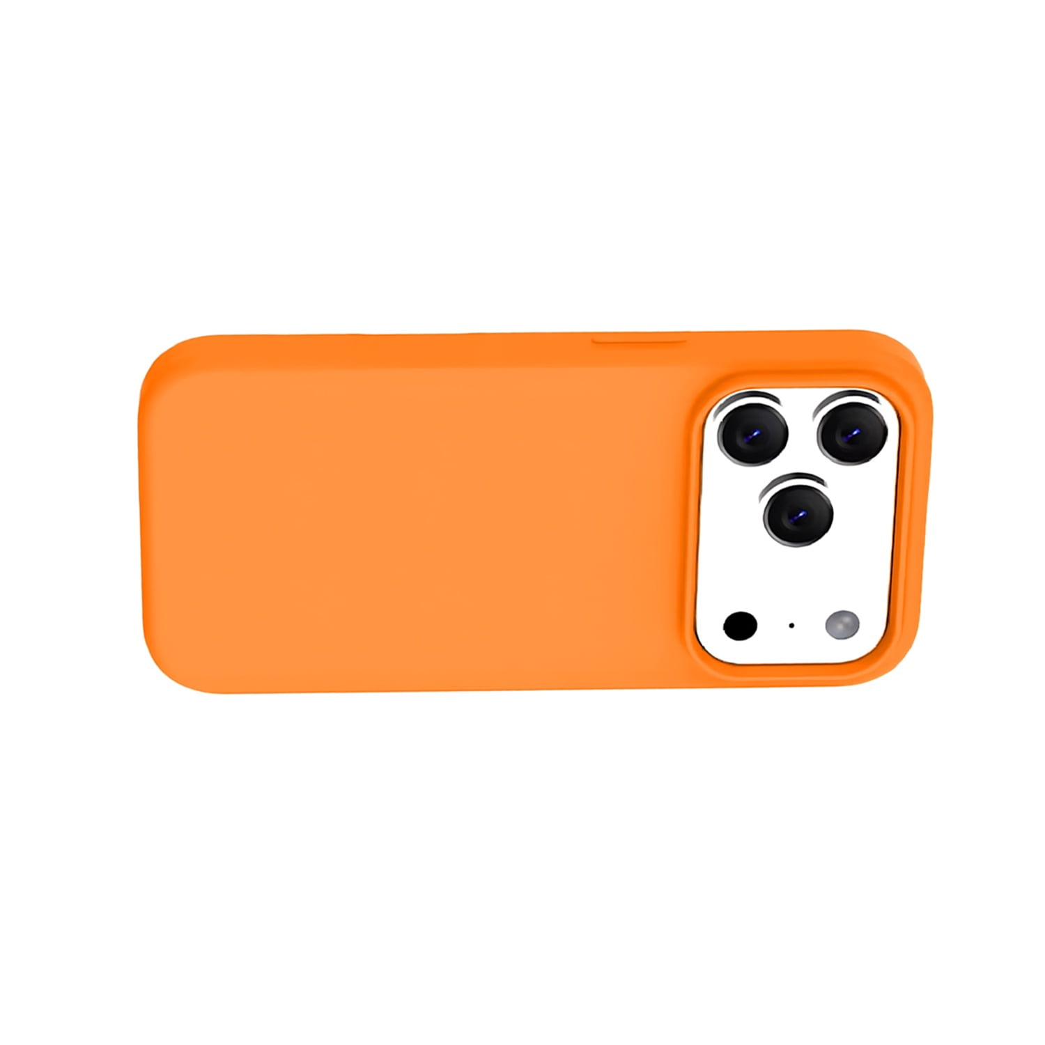 Slim Fit Silicone Case for iPhone 17 Pro Max - Orange