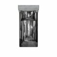 thumbnail image 2 of Ambesonne Black and White Fitted Sheet & Pillow Sham Set, Dark Alleyway, Full, Black and White, 2 of 3