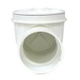 thumbnail image 2 of Jones Stephens B04600 6" Pvc Backwater Valve - White, 2 of 4