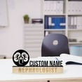 thumbnail image 2 of Handmadetneonsign Nephrologist Metal Nameplate, Nephrologist Doctor Desk Nameplate, Desk Name Plate Decor 47355, 2 of 5