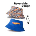 thumbnail image 2 of Hot Wheels Mens Multicoloured Bucket Hat, 2 of 6