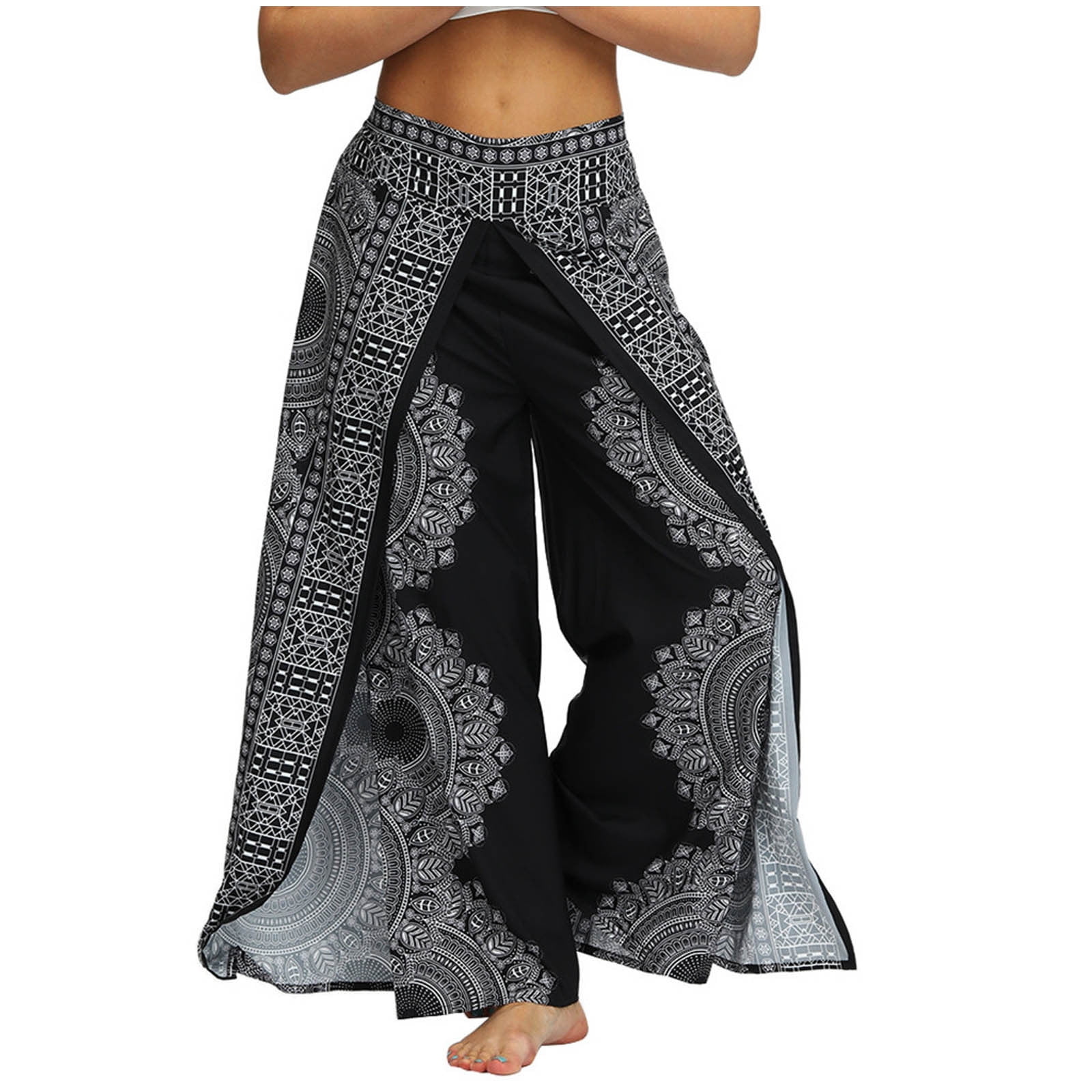 Women's Thai Harem Pants Bohemian Workout Yoga Pants Indian Loose