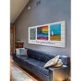 thumbnail image 4 of Marmont Hill "Live Free Provincetown" by Tori Campisi Painting Print on White Pine Wood, 4 of 7