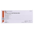 thumbnail image 6 of Henry Schein 6-inch Wooden Tongue Depressors, Sterile, Disposable, Splinter-Free, Box of 100, Pack of 10, 6 of 8