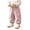 Pink-wg1OL, variant on OJSFQUFP Girls' Pants Leg Binding Pants Baby and Toddler Sanitary Pants Thickened Clothing Outerwear Warm Pants Travel Pants for Kids