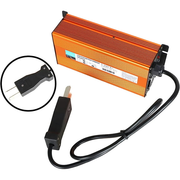 LABLT For EZGO and Yamaha 36 Volt 14 Amp crowfoot plug Golf cart battery charger