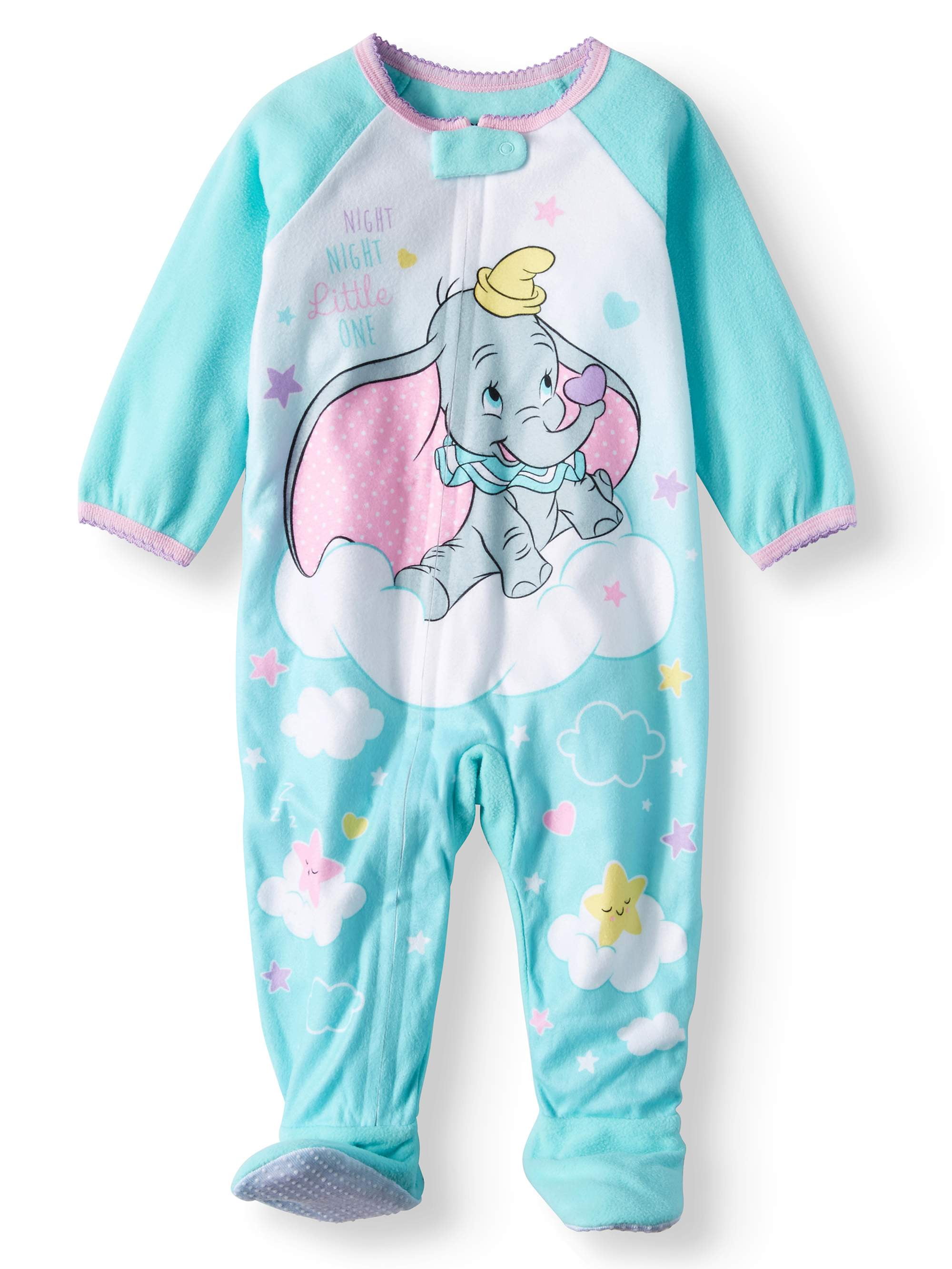DUMBO Microfleece Footed Blanket Sleeper (Baby Girls)