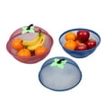 thumbnail image 5 of Mesh Fruit With Lid Fruit Fly With Lid Large Capacity Storage Storage Containers 24.5Cm Utility, 5 of 7