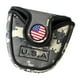 thumbnail image 3 of Cubiertas para cuchillas de putter para golf, cubierta con cierre en apariencia de mazo . UU. Y (diseñado para pu Sharpla Funda para putter de golf, 3 of 6