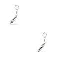 thumbnail image 3 of Sidaley Pluma táctil antiestática reutilizable portátil, descargador estático, eliminadores electrostáticos, accesorios para automóviles Negro 2piezas, 3 of 6