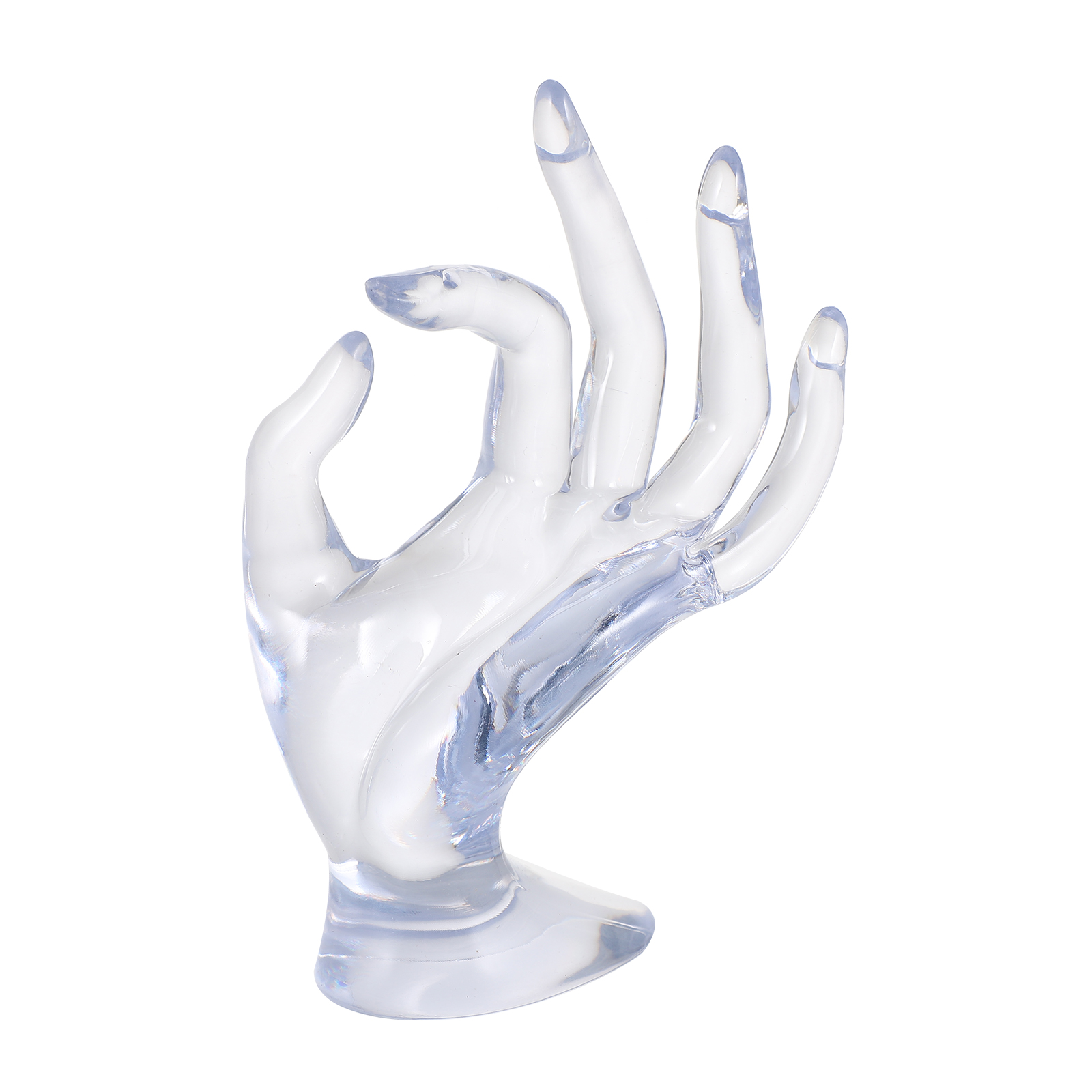 OKhandgestured Ring Display Stand Jewelry Display Holder Hand Form