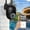 Black, variant on 1080P 360° panoramic WiFi camera. Equipped with two-way audio and motion detection. USB powered, dual storage supported for home security.
