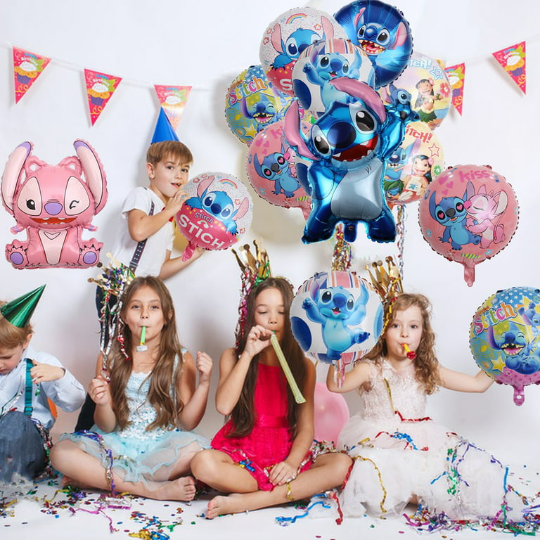 1 Set Lilo & Stitch Theme Birthday Party Disney Balloons Stitch Party  Decorations Baby Shower Boy Girl Kids Favors Toys Gift