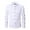 White_002, variant on Domuza Dress Shirts Men Long Sleeve Slim Fit Stretch Button Up Shirts Fashion Business Casual Solid Color Tops Dark Purple XXL