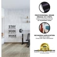 thumbnail image 4 of QTH Large Stay Positive Work Hard Make it Happen Wall Sticker Inspirational Wall Decal Motivational Office Decor Quote Wall Art Vinyl Wall Decal School Classroom Gym Words and Saying, 4 of 4