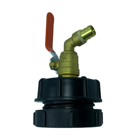 

IBC TOTE Tank Adaptörü 62mm Dahili İplik Su Pirinç Vanası 14mm Bağlayıcı