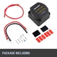 thumbnail image 1 of maskred 12V Dual Battery Isolator Relay with Cable Wire Voltage Sensitive Switch Replacement Electronic Components Vehicles, 1 of 6
