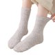 thumbnail image 5 of 1 par de calcetines de invierno para mujer, muy elásticos y acogedores, gruesos, de forro polar de doble cara, cálidos y suaves., 5 of 8