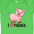 thumbnail image 4 of Inktastic I Love Piggies- Cute Pig Boys or Girls Baby Bodysuit, 4 of 5