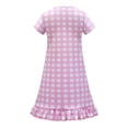 thumbnail image 4 of Youmylove Fashion Dresses For Girls Toddler Pink Dress Pink Plaid Birthday Party Dress, 4 of 4