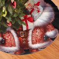 thumbnail image 2 of Falda para árbol de Navidad de los Minions de Mi villano favorito, suave y divertida, decoración navideña navideña de granja de 36", 2 of 4