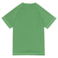 thumbnail image 6 of FORMRS Boys Rash Guard Short Sleeves Swim Shirt Quick Dry UPF 50+ Sun Protection, Sizes 3-12T, American Footballs, 6 of 6