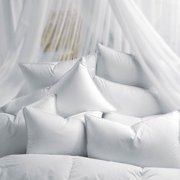 Digital Decor Set of Four (4) Platinum Hotel Collection Down Alternative Easy Care Pillows (Standard)