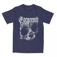 thumbnail image 1 of Camisetas Vintage Street Tshrit Black Metal Band Rock para hombres y mujeres camisetas de manga corta con cuello redondo de algodón puro camisetas Unisex Gorgoroth, 1 of 6