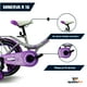 thumbnail image 3 of Bicicleta Infantil Rodada 16 Terrafit Minerva Violeta, 3 of 5
