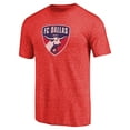 thumbnail image 2 of Men's Red FC Dallas Greatest Dad Tri-Blend T-Shirt, 2 of 3