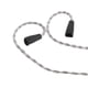 thumbnail image 2 of 1.2m 3.5mm Stereo Plug Silver Plated Copper Replacement Earphone Cable for IE80, IE8i, IE80i Headphones, 2 of 4