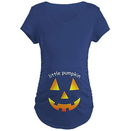 

CafePress - Little Pumpkin Maternity Dark T Shirt - Maternity Dark T-Shirt