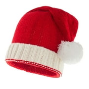 Christmas Hat Warm Soft Headgear Cosplay Cap for Winter Christmas Decoration Adults