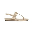 thumbnail image 2 of Charter Club Womens Onelle Faux Leather Thong T-Strap Sandals, 2 of 3
