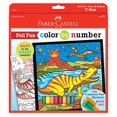 thumbnail image 1 of Faber-Castell Couleur par Numéro Foil Fun - T-Rex - Couleur et Affichage 1 Couleur de Dinosaure par Tableau Numérique, 1 of 6