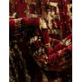 thumbnail image 4 of Unique Loom Saturn Collection Area Rug - Aura (7' Round Burgundy/Cream), 4 of 7