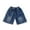 Blue, variant on Ruyang Toddler Baby Boy's Stripe Denim Shorts Elastic Waist Straight Leg Jean Shorts with Pockets Fashion Casual Outwear